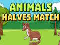 Juego Animals Halves Match
