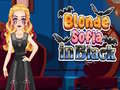 Juego Blonde Sofia In Black