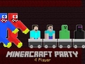 Juego MinerCraft Party 4 Player