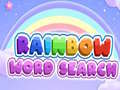 Juego Rainbow Word Search