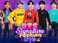 Juego BTS Signature Fashion Style