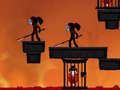 Juego Ninja Stickman Warrior HTML5