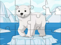 Juego Jigsaw Puzzle: Polar Bear