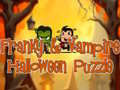 Juego Franky & Vampire Halloween Puzzle