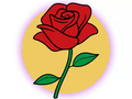 Juego Coloring Book: Rose