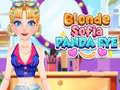 Juego Blonde Sofia Panda Eyes
