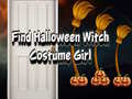 Juego Find Halloween Witch Costume Girl