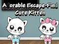 Juego Adorable Escape Find Cute Kitten