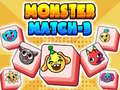 Juego Monster Match-3 