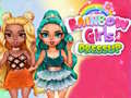 Juego Rainbow Girls Dress Up Challenge