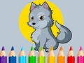 Juego Coloring Book: Wolf