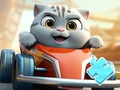 Juego Jigsaw Puzzle: Cat Racing Driver