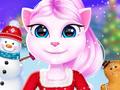 Juego Cat Girl Christmas Decor Game