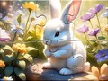 Juego Jigsaw Puzzle: Sunny Forest Rabbit