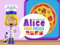 Juego World of Alice Food Puzzle