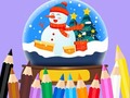 Juego Coloring Book: Christmas Crystal Ball