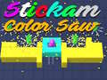 Juego Stickman Color Saw