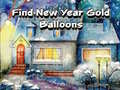 Juego Find New Year Gold Balloons