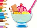 Juego Coloring Book: Ice Cream Sundae