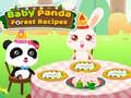 Juego Baby Panda Forest Recipes