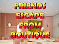 Juego Friends Escape From Boutique