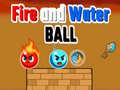 Juego Fire and Water Ball