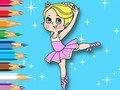 Juego Coloring Book: Ballet Girl