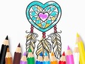 Juego Coloring Book: Heart Dreamcatcher