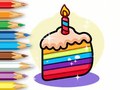 Juego Coloring Book: Birthday Cake