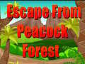 Juego Escape From Peacock Forest