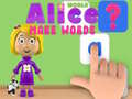 Juego World of Alice Make Words