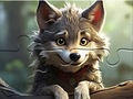 Juego Jigsaw Puzzle: Smiling Wolf
