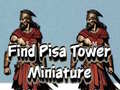 Juego Find Pisa Tower Miniature