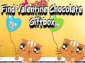 Juego Find Valentine Chocolate Giftbox