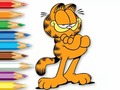 Juego Coloring Book: Garfield Hamburger