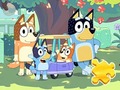 Juego Jigsaw Puzzle: Bluey Family