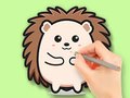 Juego Coloring Book: Cute Hedgehog