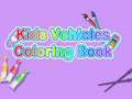 Juego Kids Vehicles Coloring Book