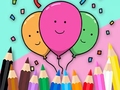 Juego Coloring Book: Celebrate-Balloons
