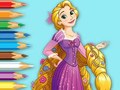 Juego Coloring Book: Princess Rapunzel