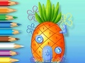Juego Coloring Book: Pineapple-House