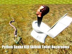 Juego Python Snake Kill Skibidi Toilet Backrooms