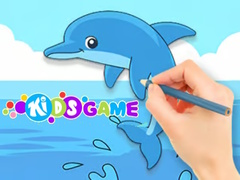 Juego Coloring Book: Cute Dolphin