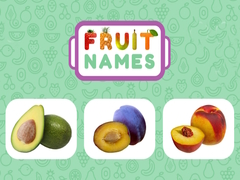 Juego Fruit Names