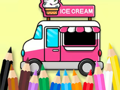 Juego Coloring Book: Ice Cream Car