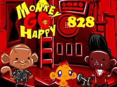Juego Monkey Go Happy Stage 828