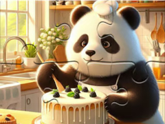 Juego Jigsaw Puzzle: Panda Baker
