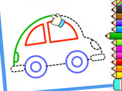 Juego Toddler Drawing: Cute Car