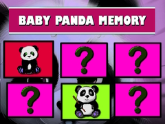 Juego Baby Panda Memory