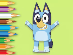 Juego Coloring Book: Happy Bluey